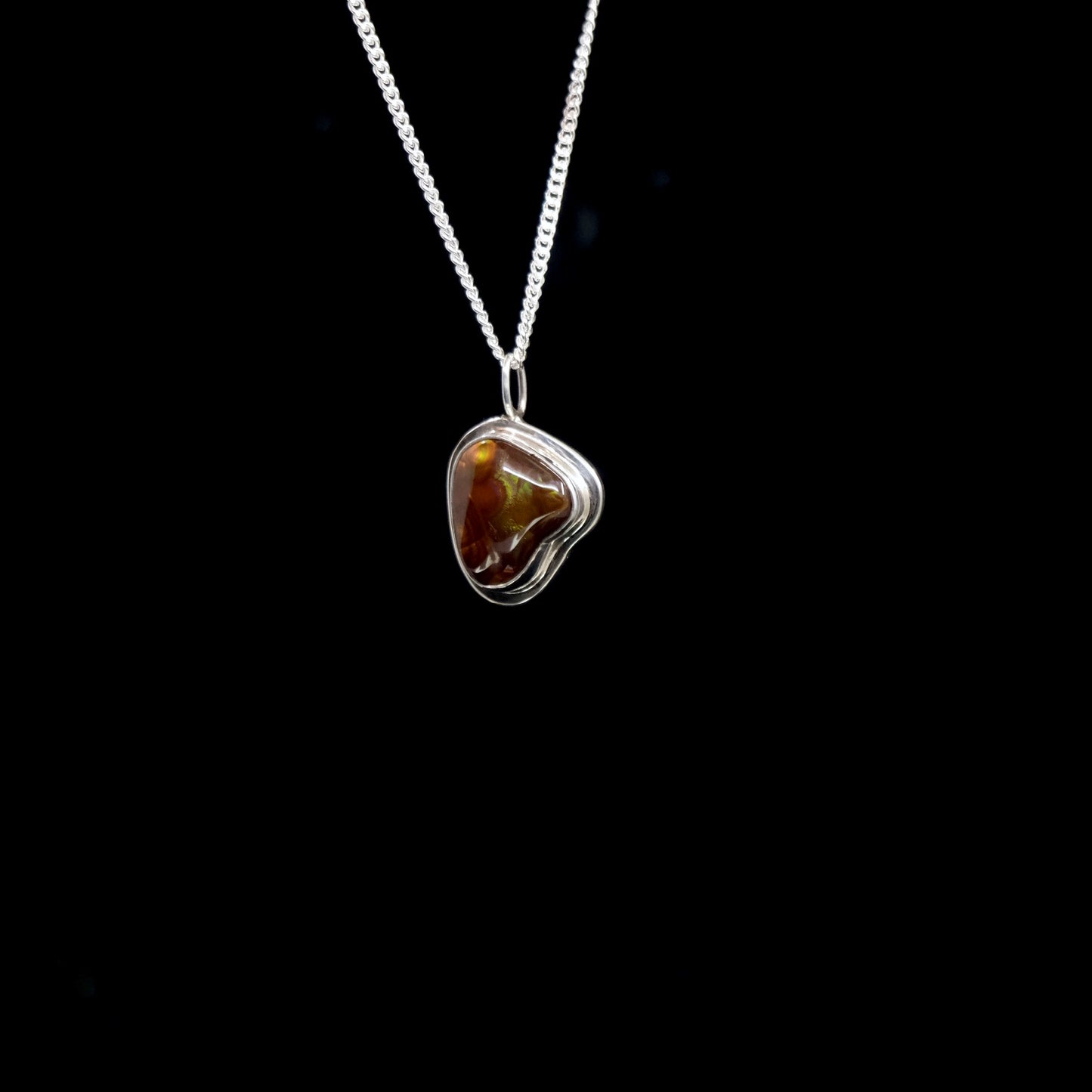 Mexican Fire Agate Necklace
