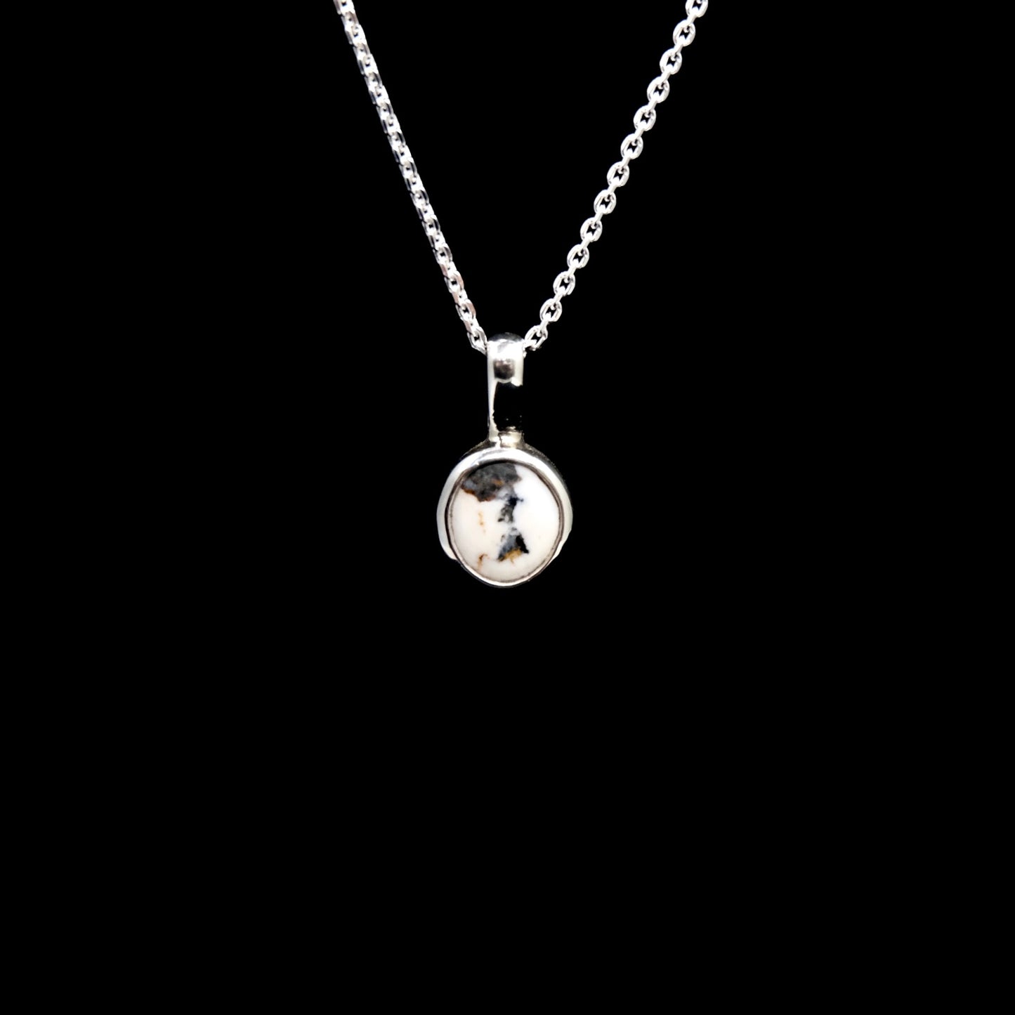 White Buffalo Mini Pendant