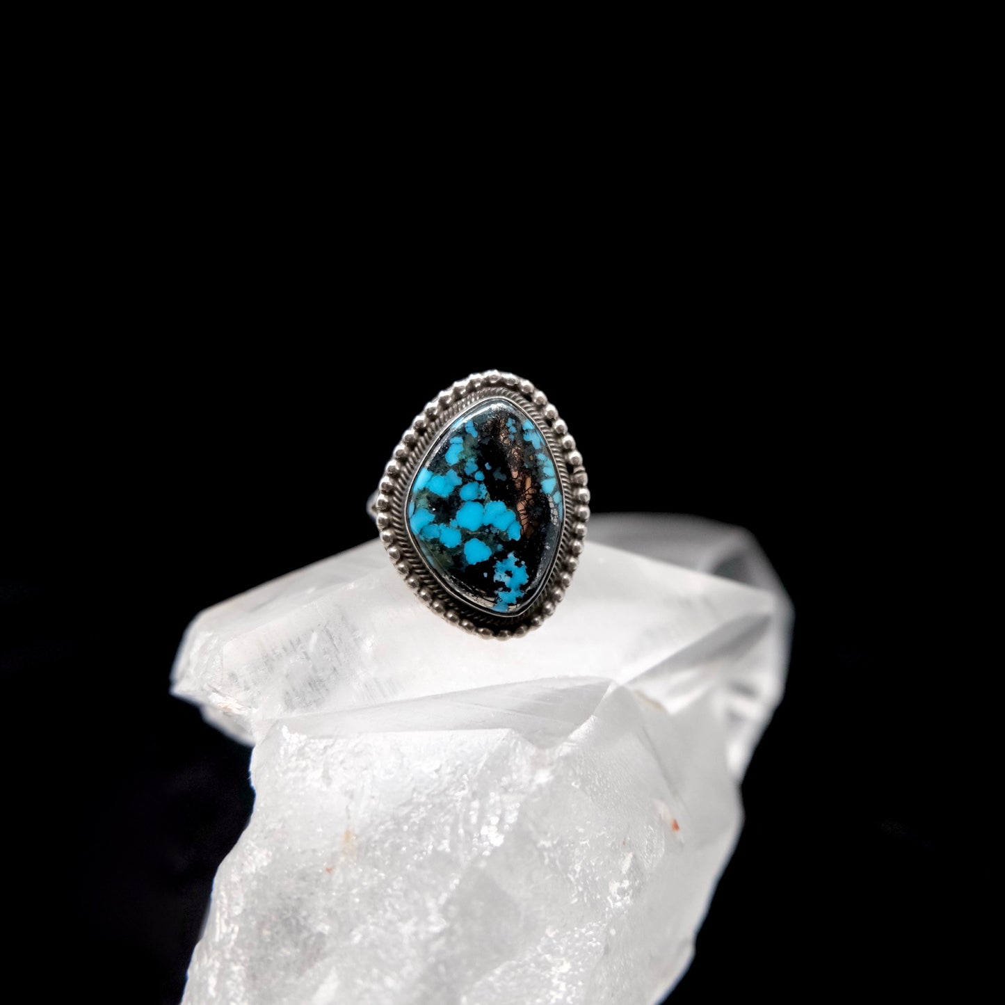 Kingman Turquoise Ring {9}