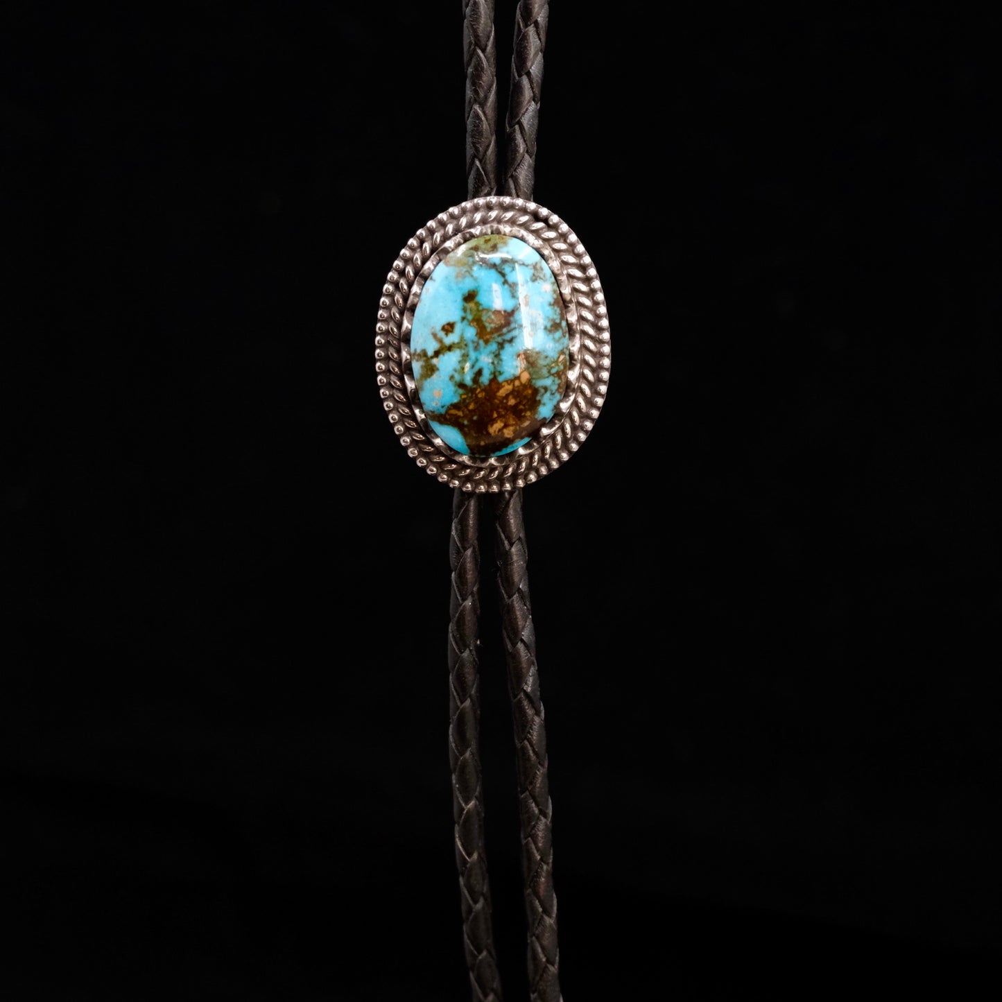 Turquoise Mountain Bolo tie