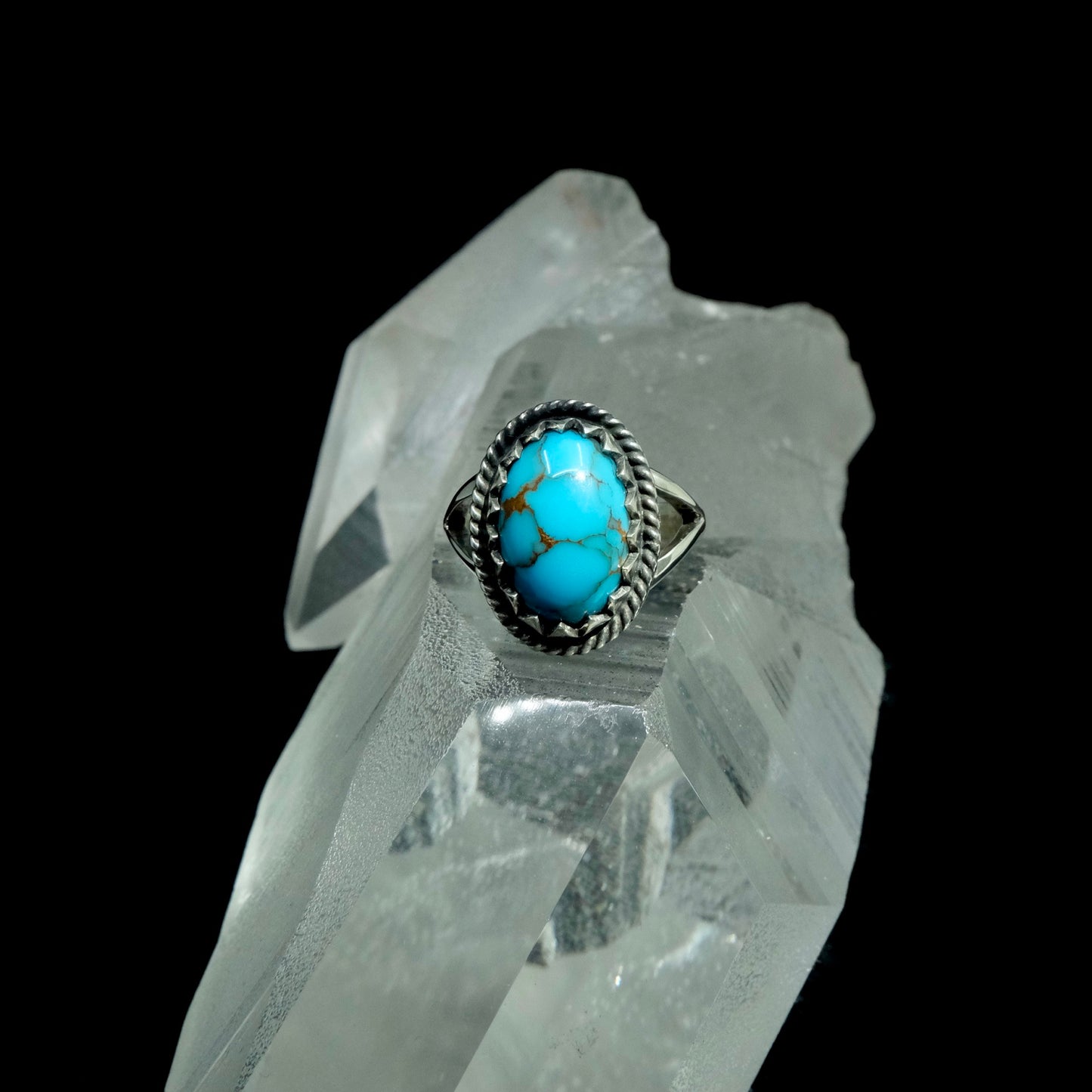 Egyptian Turquoise Ring {8}
