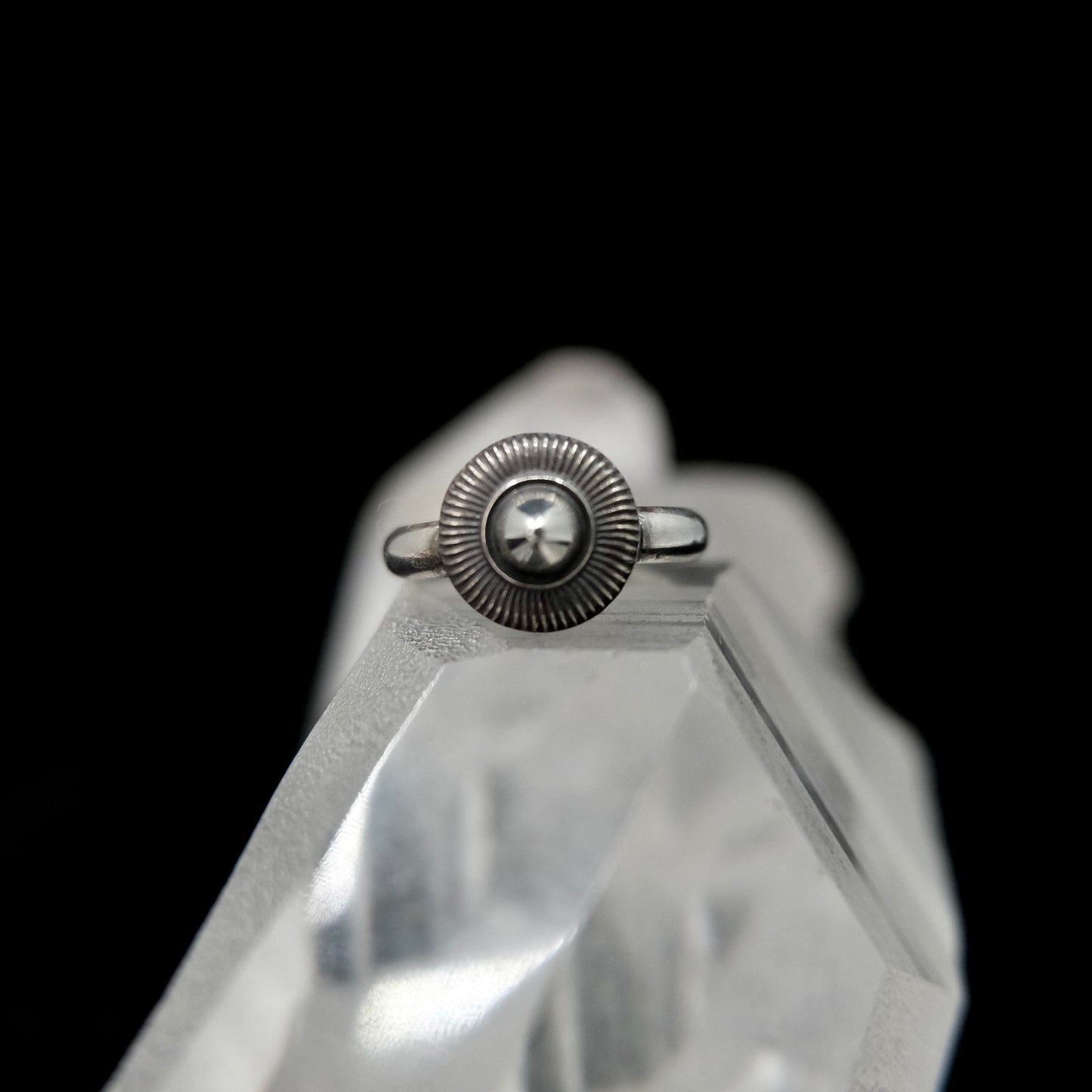 Sun Dial Stacking Ring {7.5}