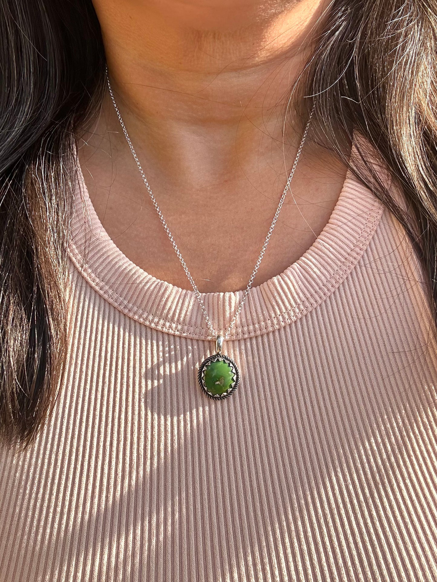 Stone Mountain Pendant Necklace