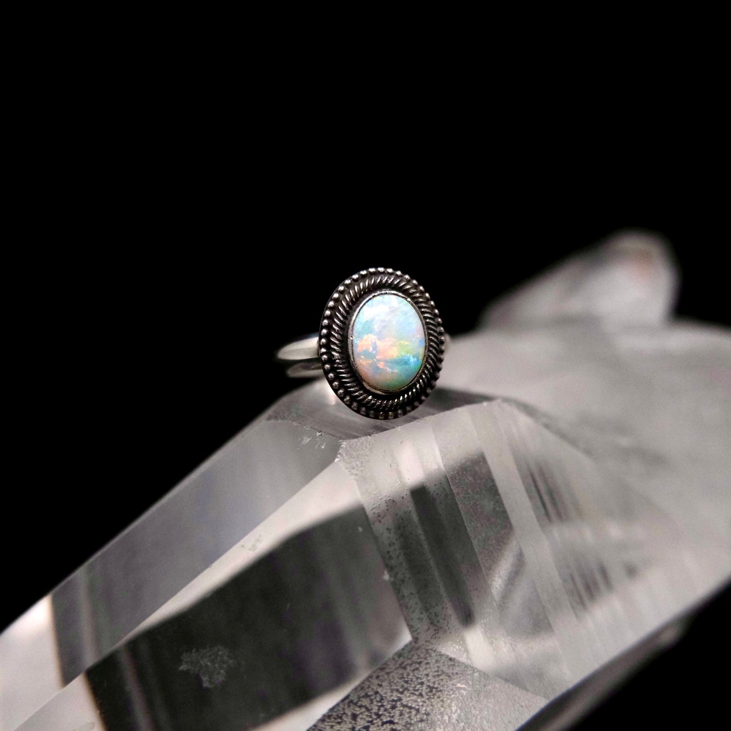 Australian Opal Ring {7}