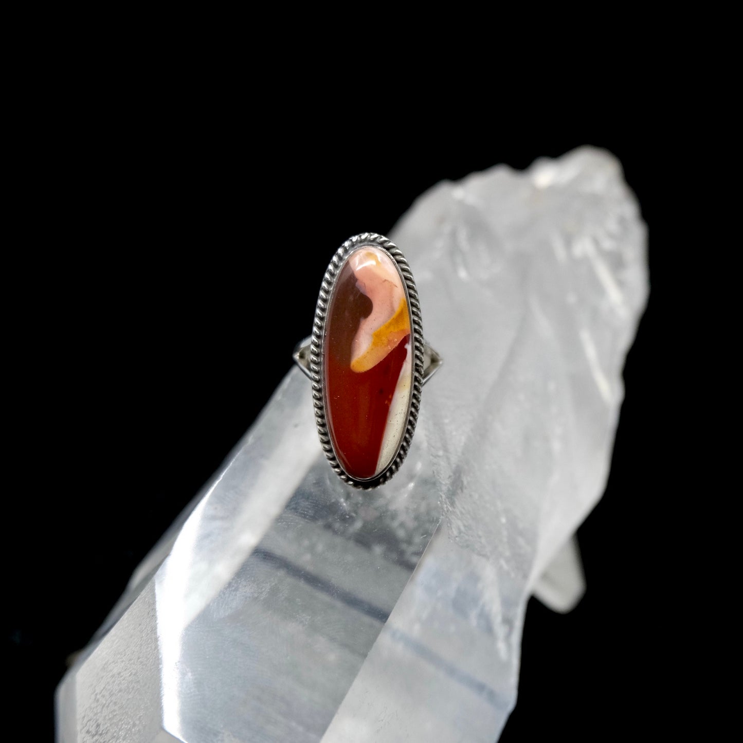 Mookaite Jasper Ring {7.25}