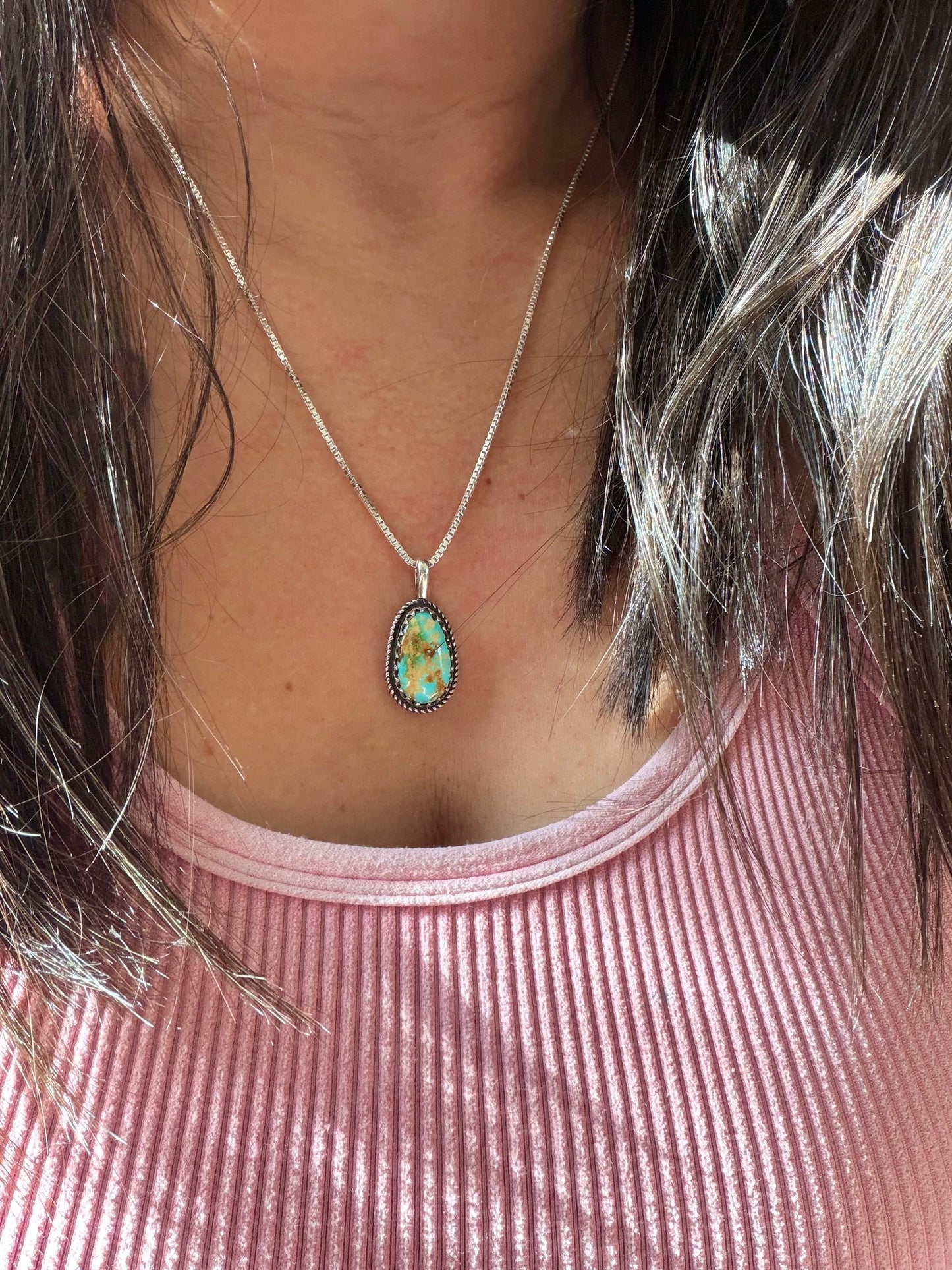 Stone Mountain Turquoise Necklace