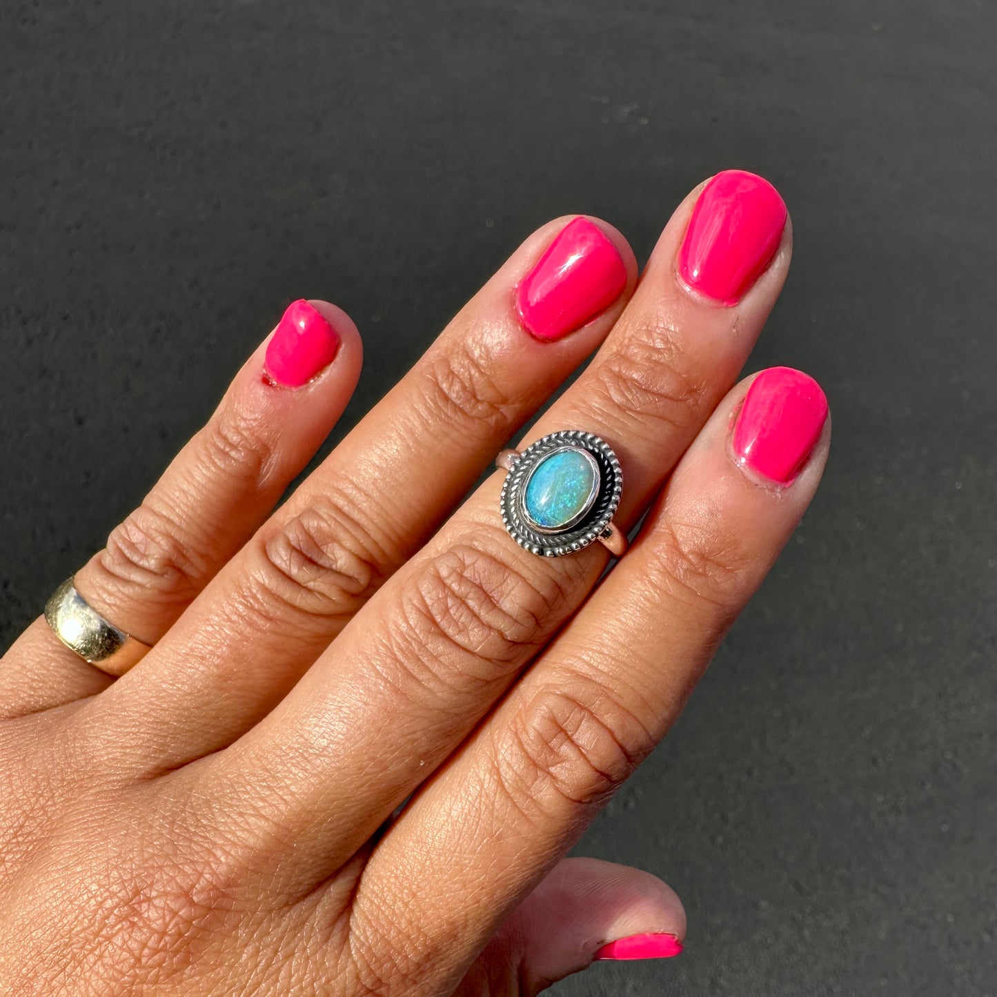 Australian Opal Ring {6}