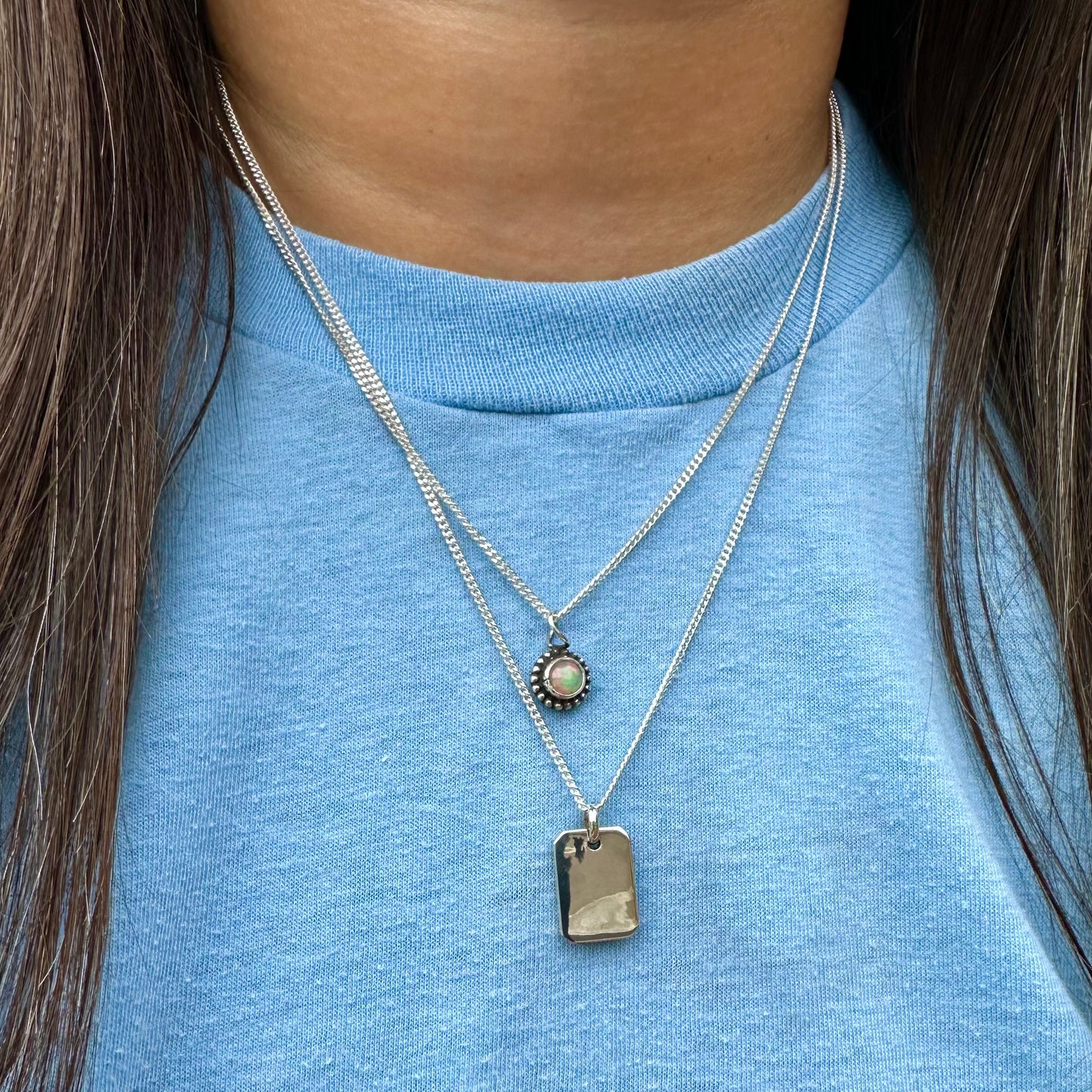 Opal Layering Necklace