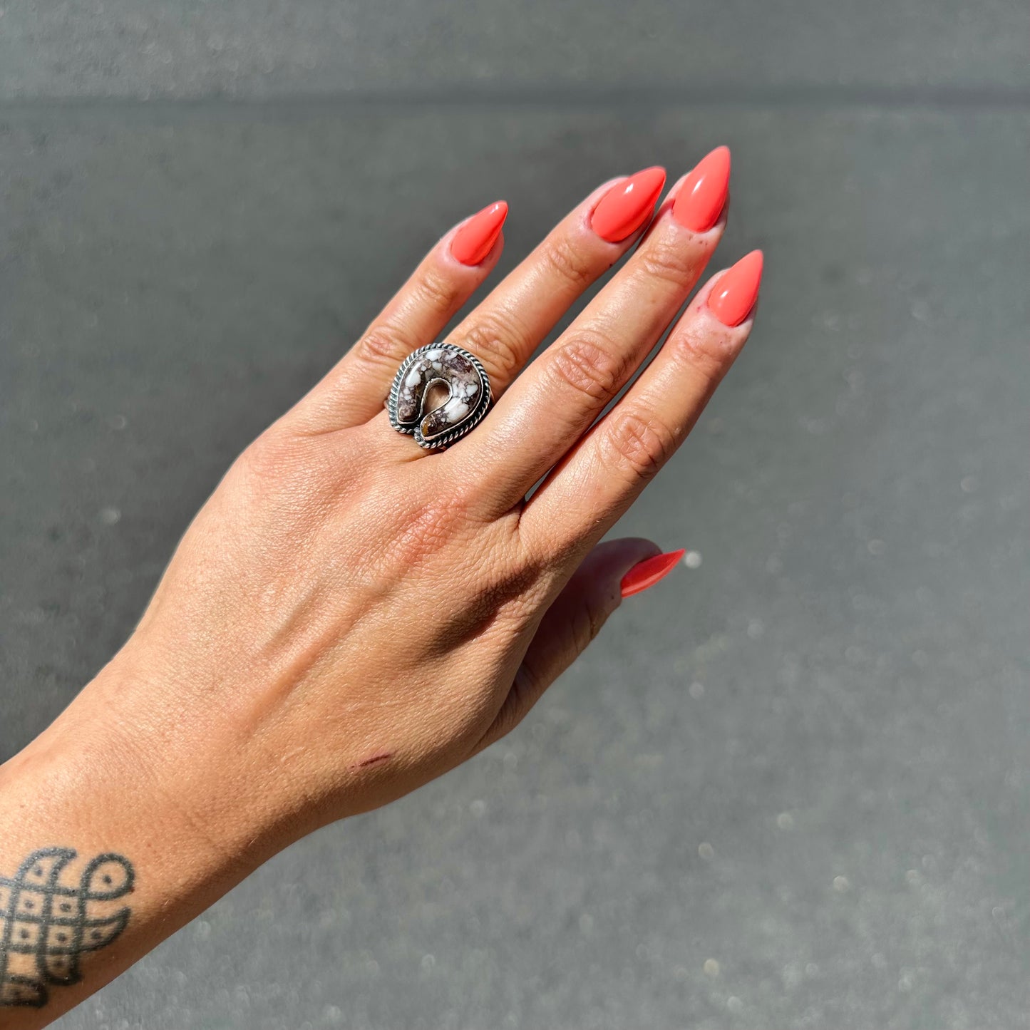 Wild Horse Good Luck Ring {9}