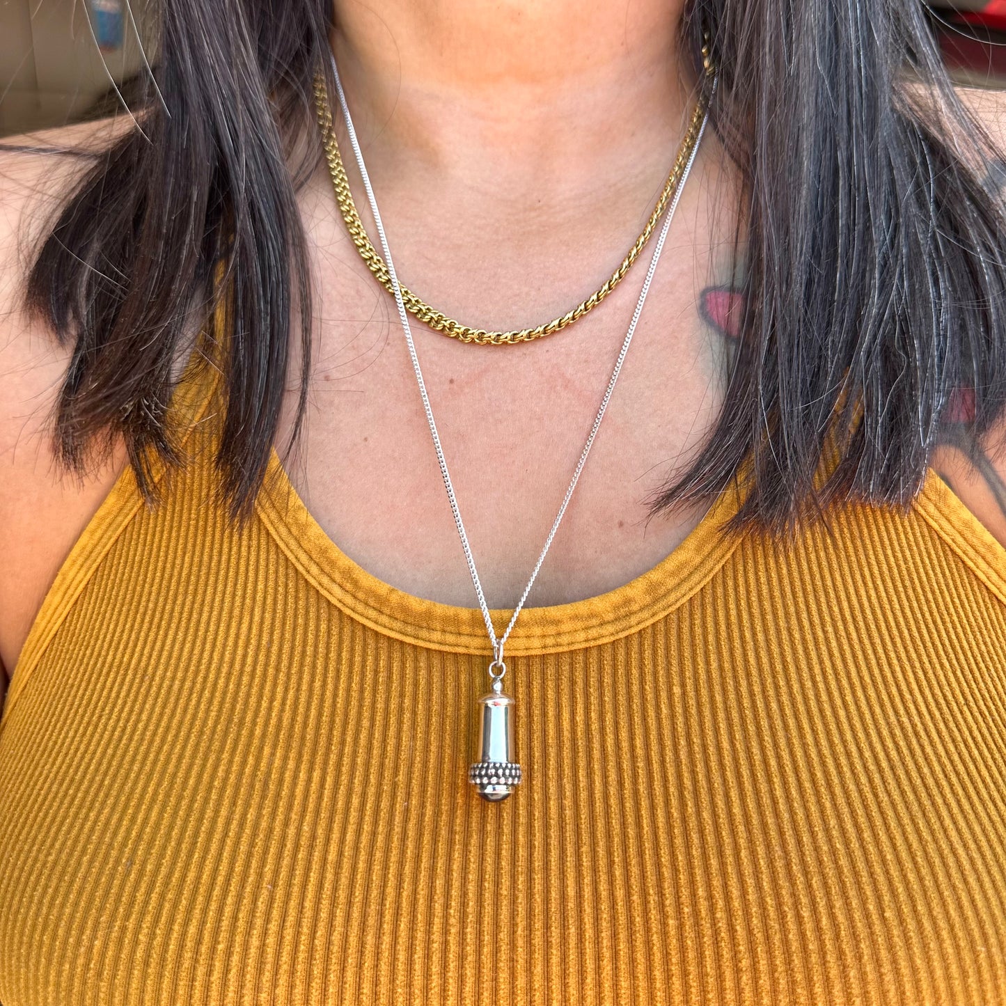 Amethyst Talisman Necklace