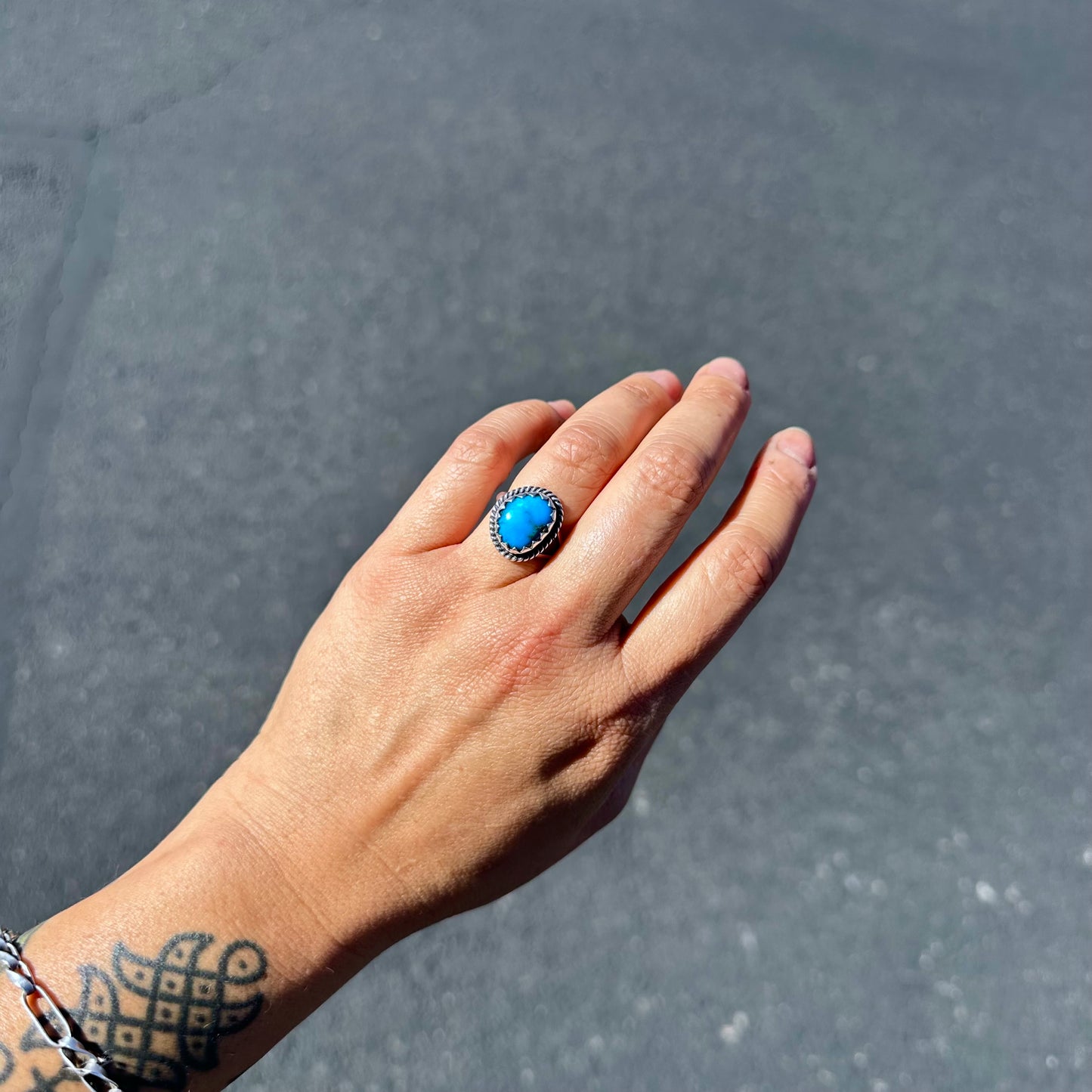 Ithaca Peak Turquoise Ring {7}