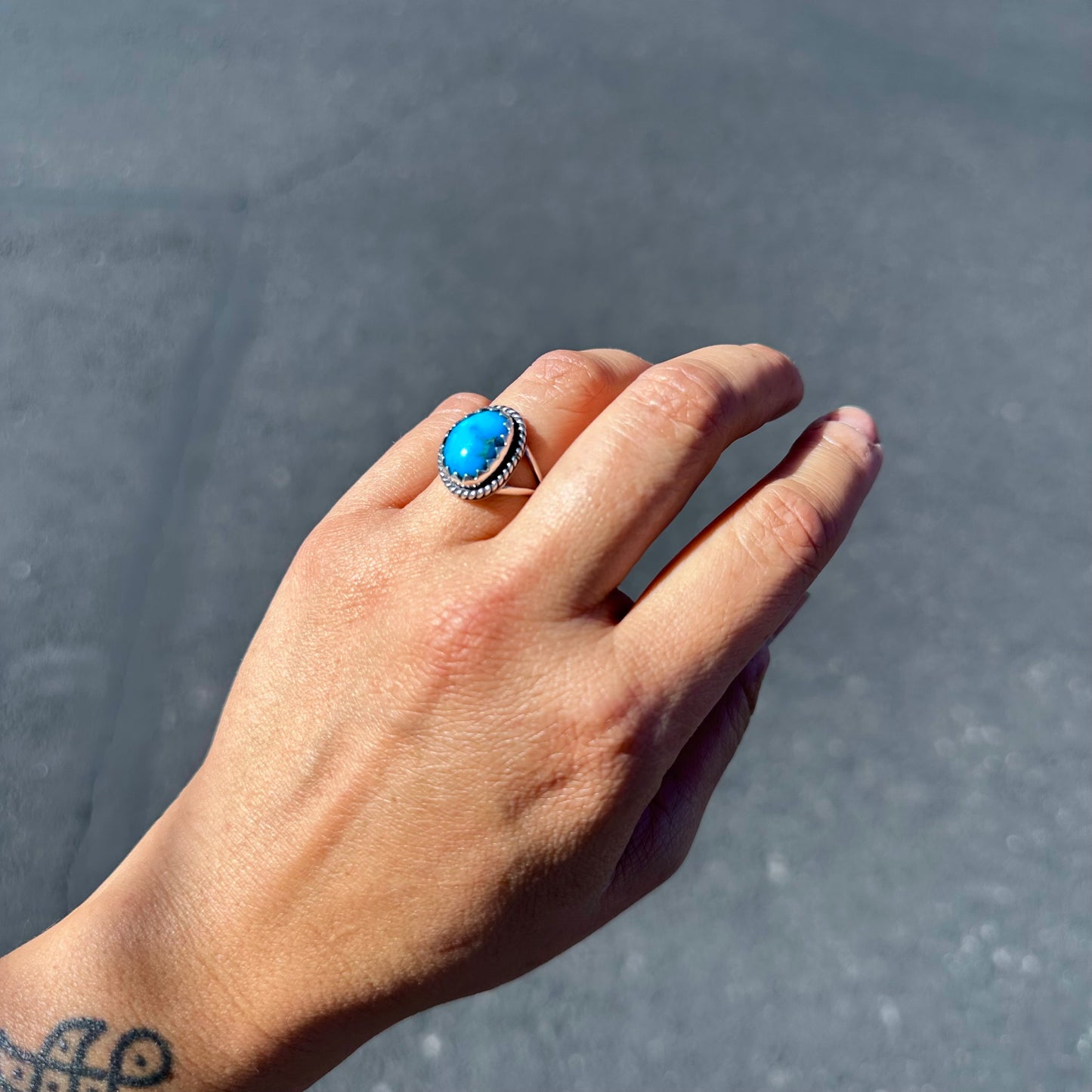 Ithaca Peak Turquoise Ring {7}