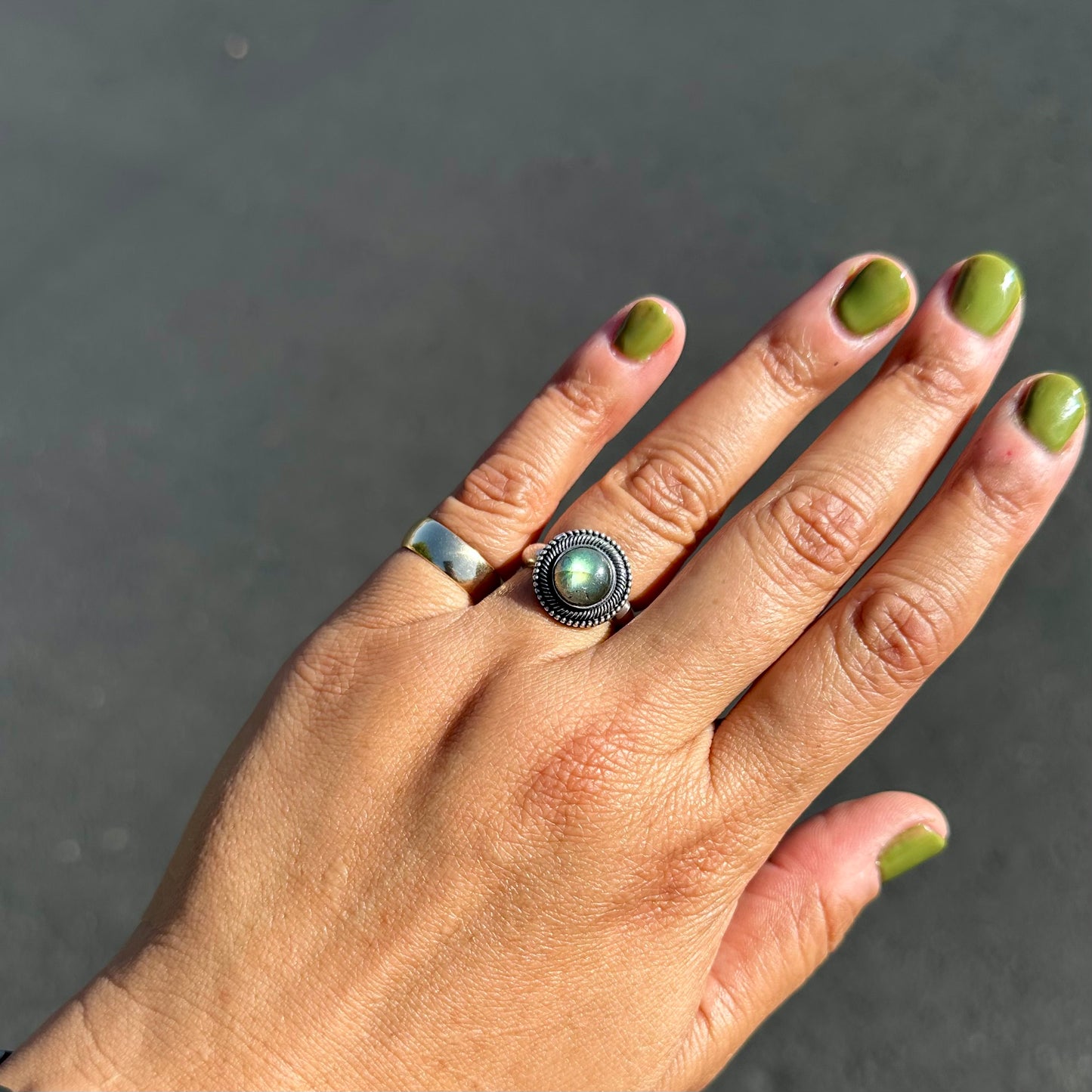 Labradorite Ring {6.5}