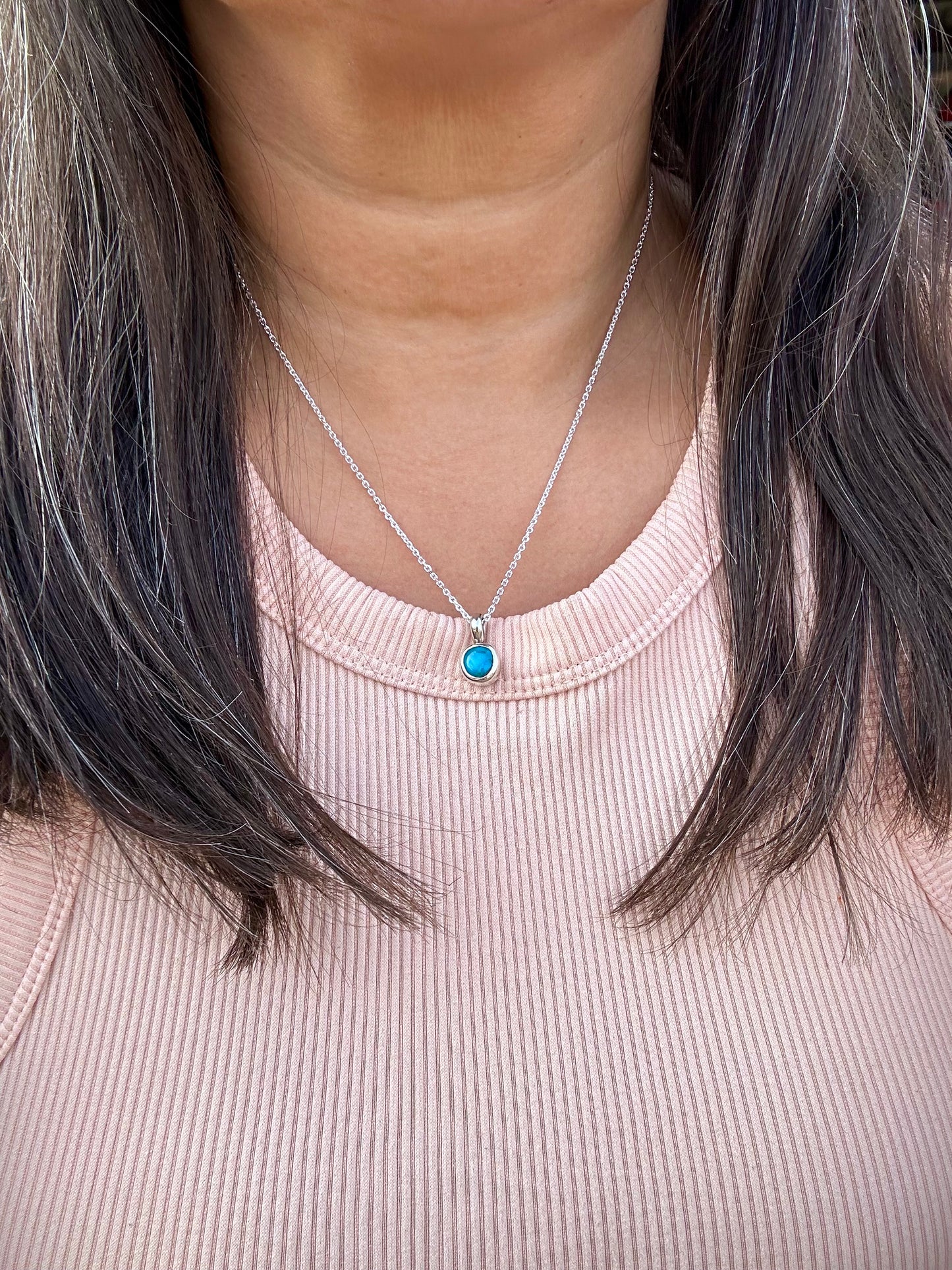 Kingman Turquoise Mini Pendant