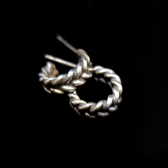 French Braid Hoops