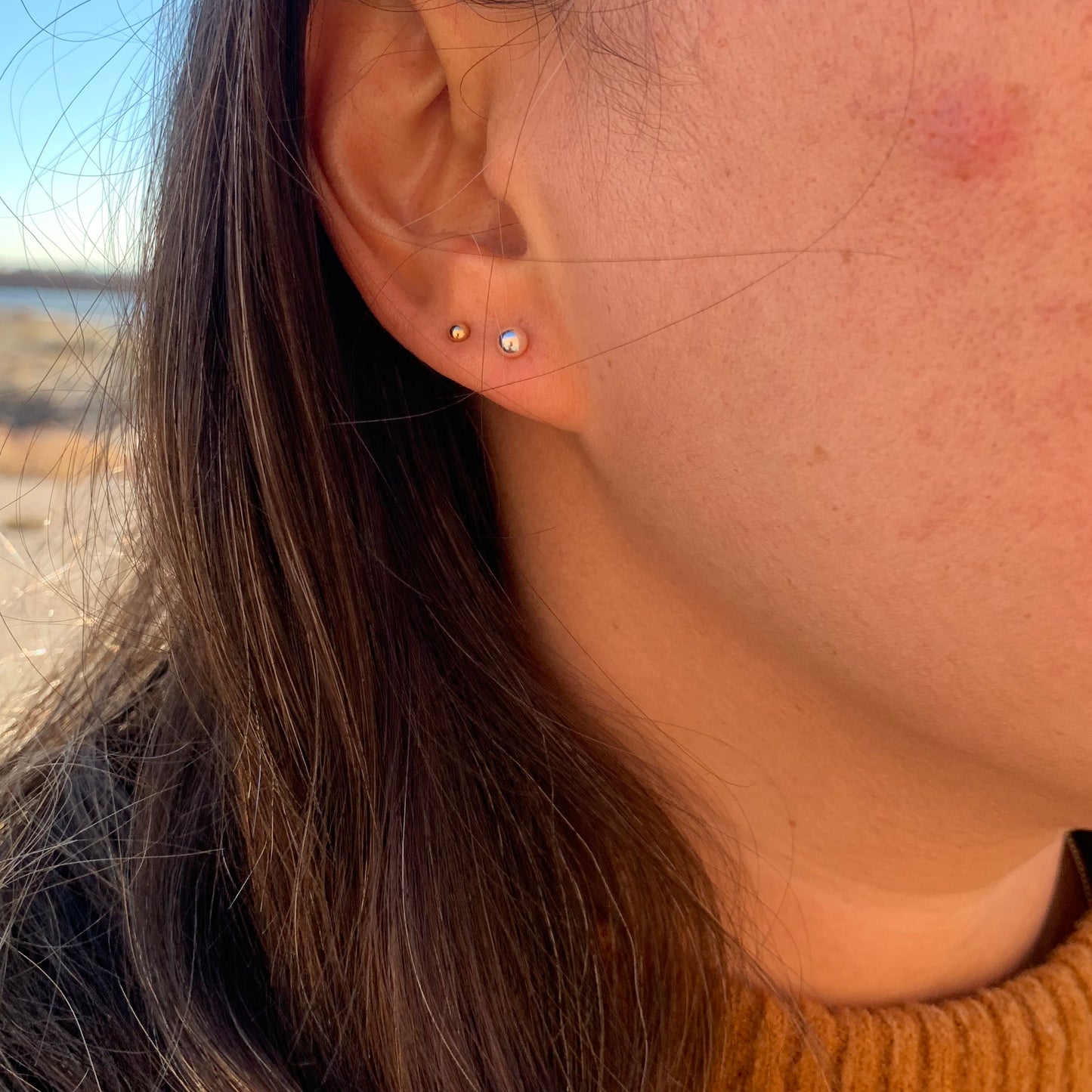 Sterling Ball Studs