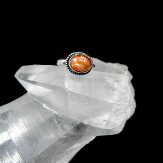 Sunstone Ring {7}