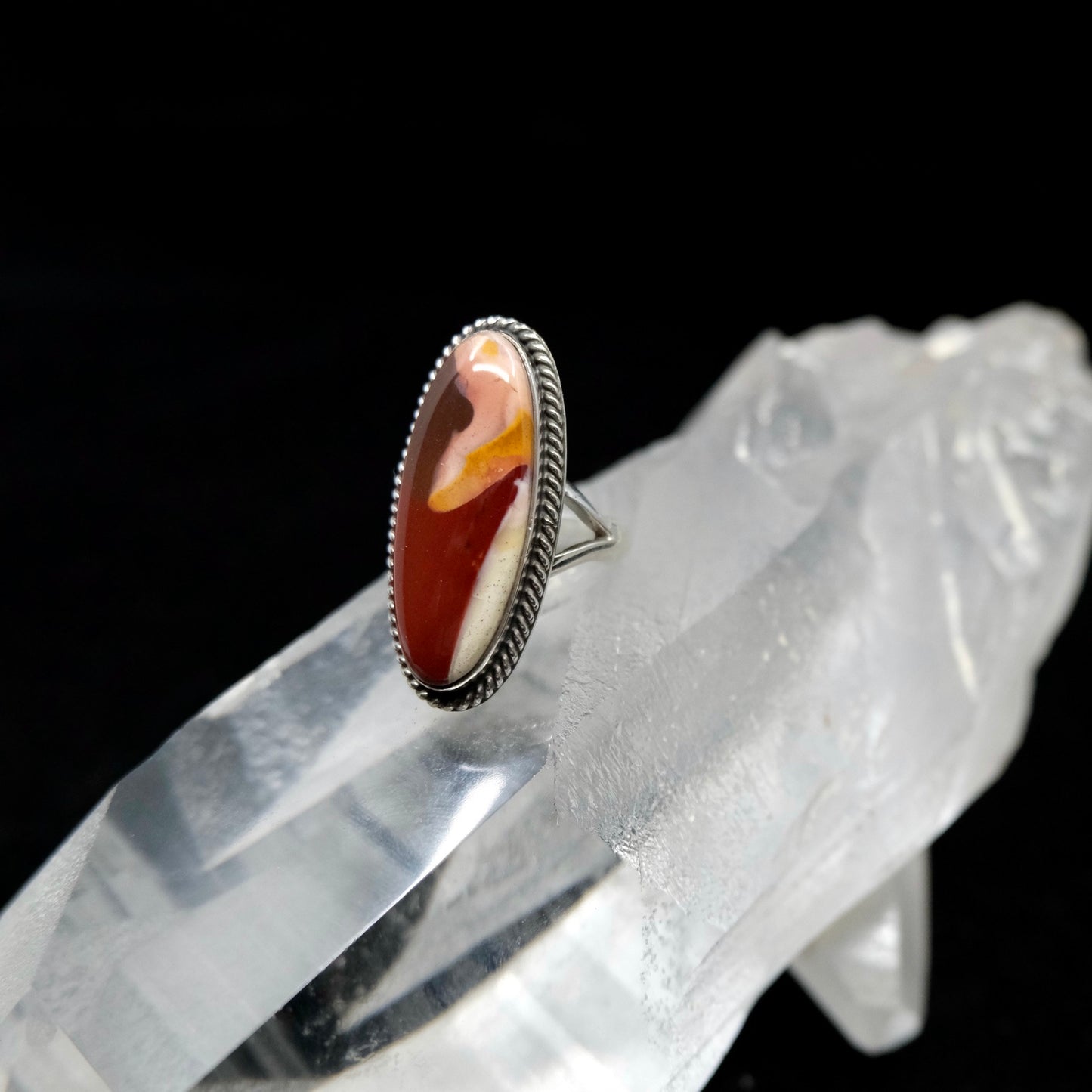 Mookaite Jasper Ring {7.25}