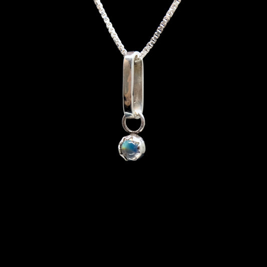 Rainbow Moonstone Necklace