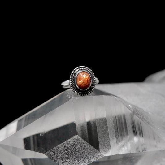 Sunstone Ring {8}