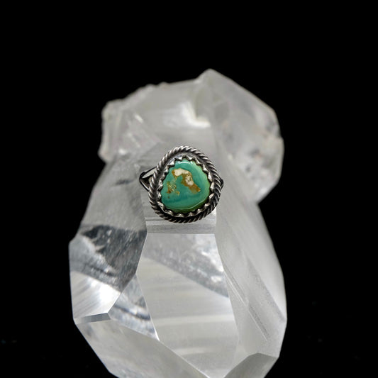 Stone Mountain Turquoise Ring {5.75}