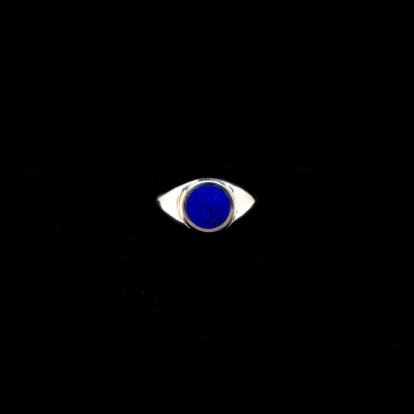 Lapis Signet Ring {6}