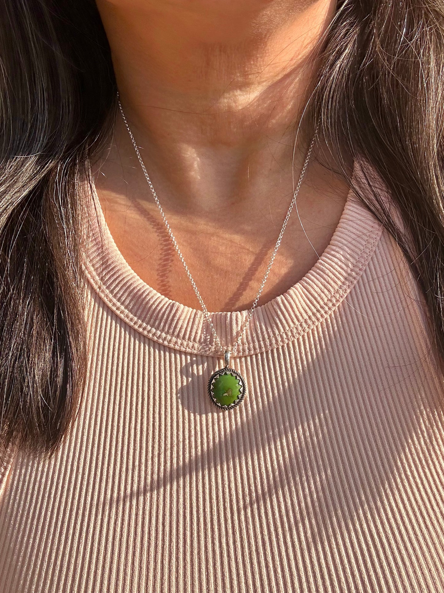 Stone Mountain Pendant Necklace