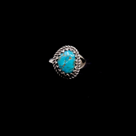 Kingman Turquoise Ring {6}