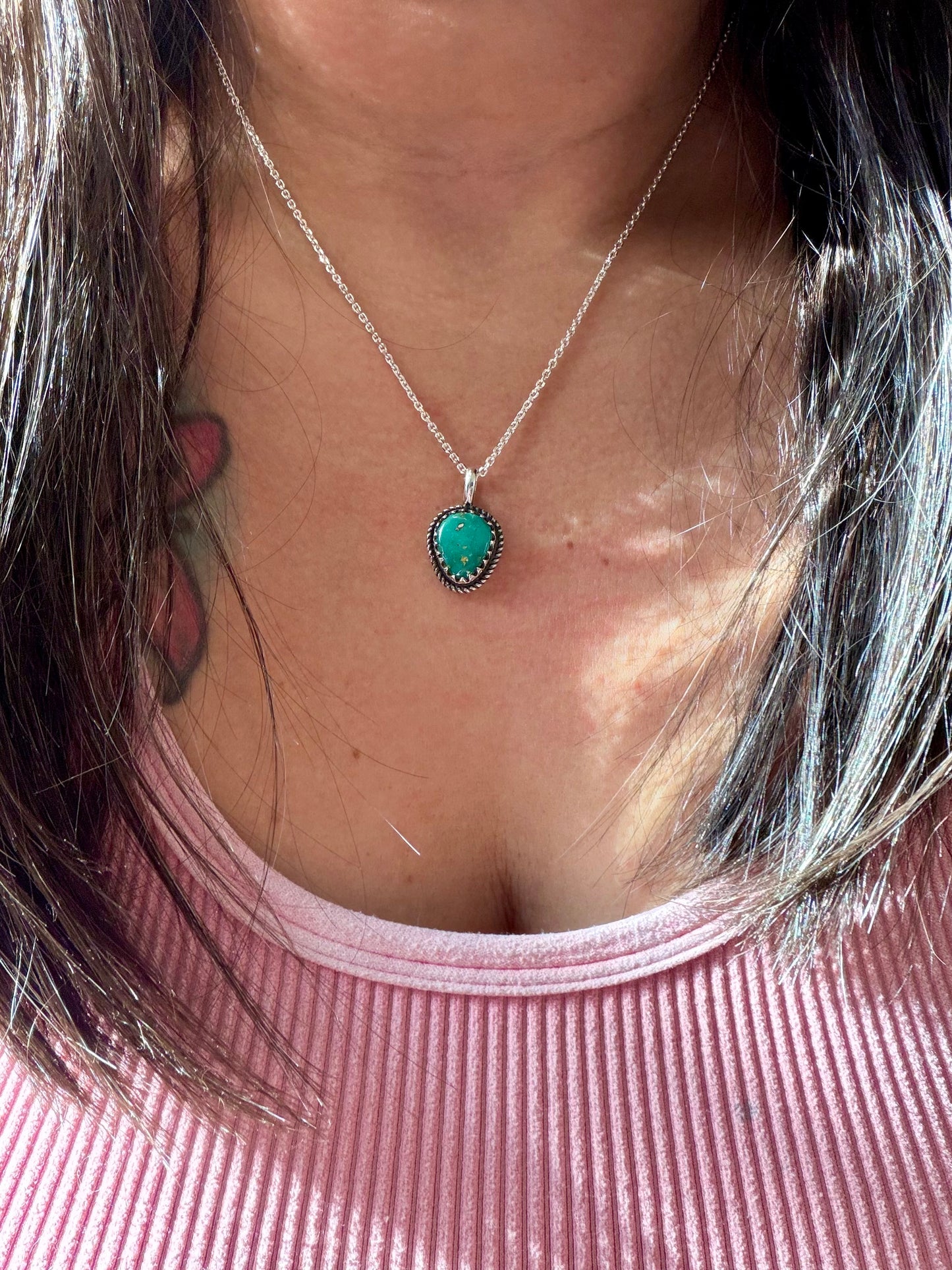 Stone Mountain Turquoise Necklace