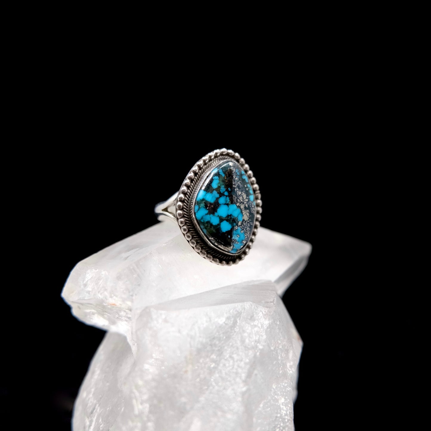 Kingman Turquoise Ring {9}