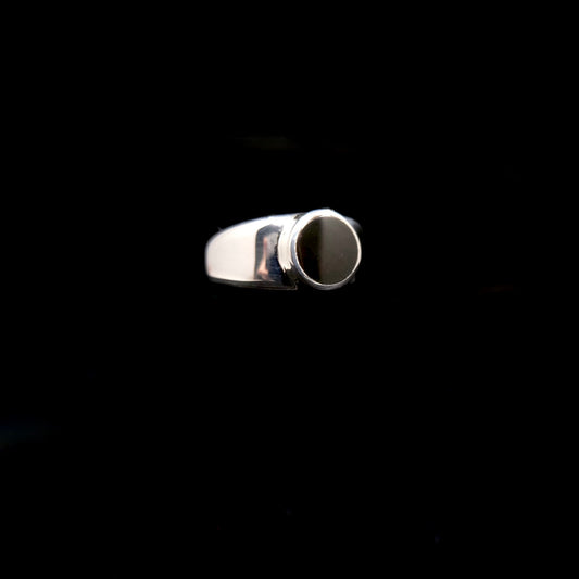 Black Onyx Signet Ring {7.5}