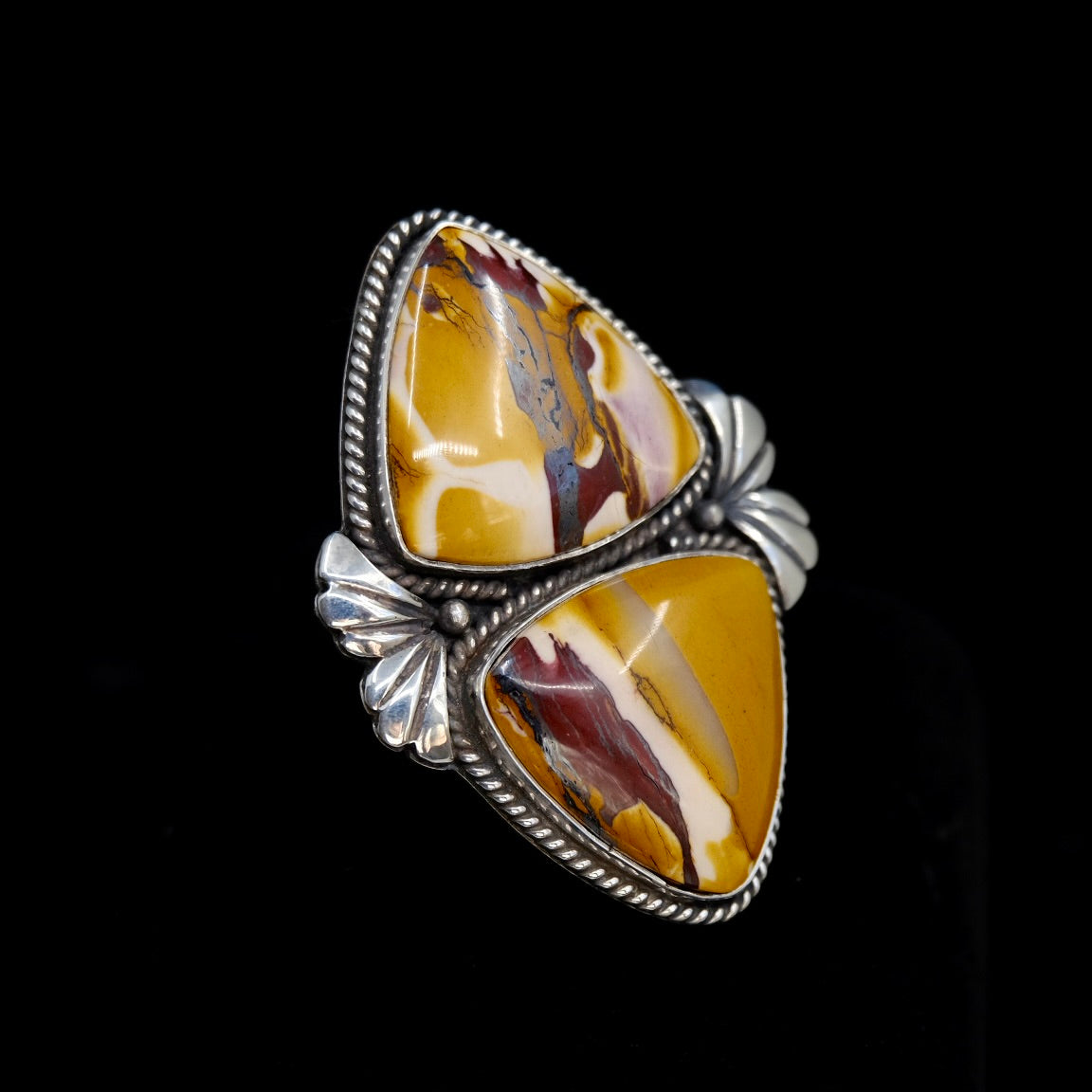 Custom Mookaite Jasper Statement Ring