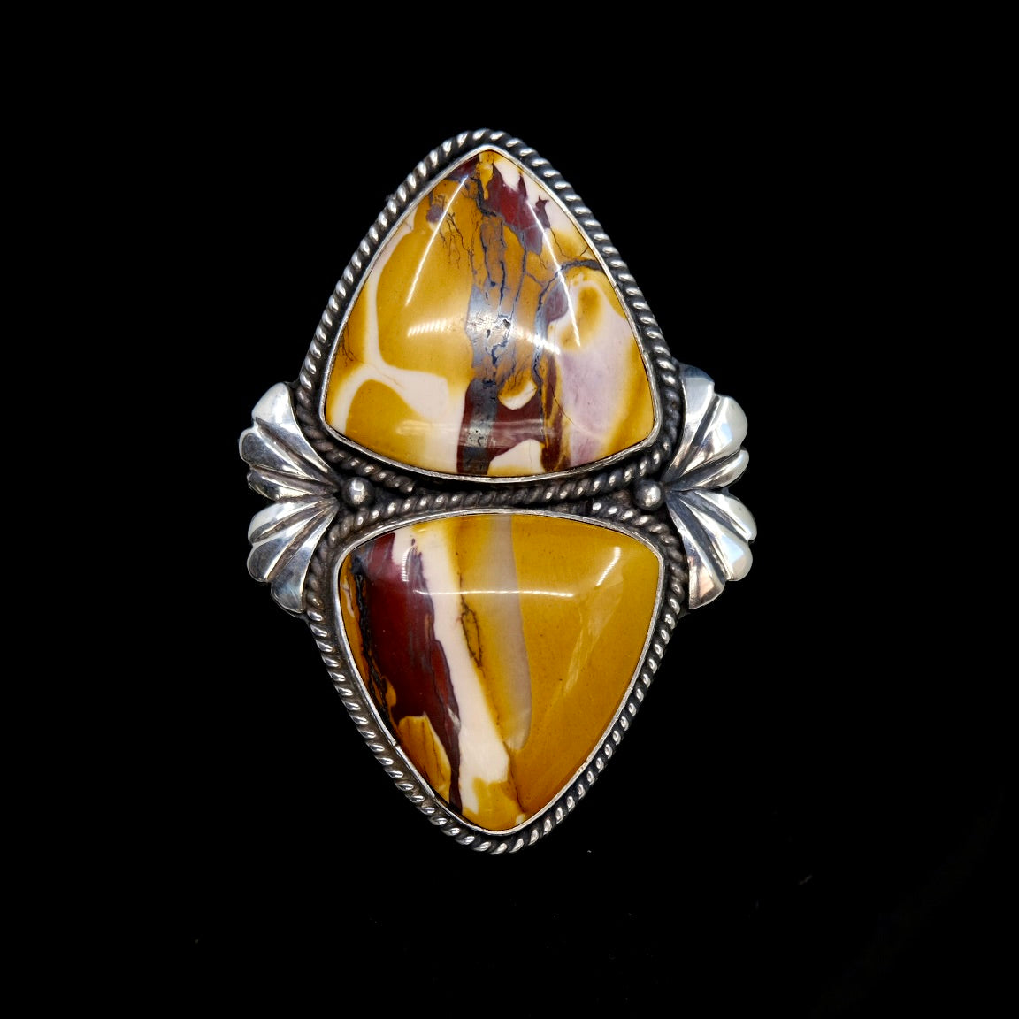 Custom Mookaite Jasper Statement Ring