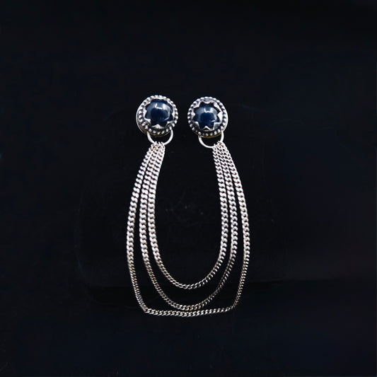 Sapphire Collar Pins