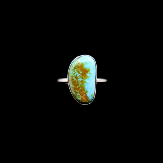 Stone Mountain Turquoise Ring {7}