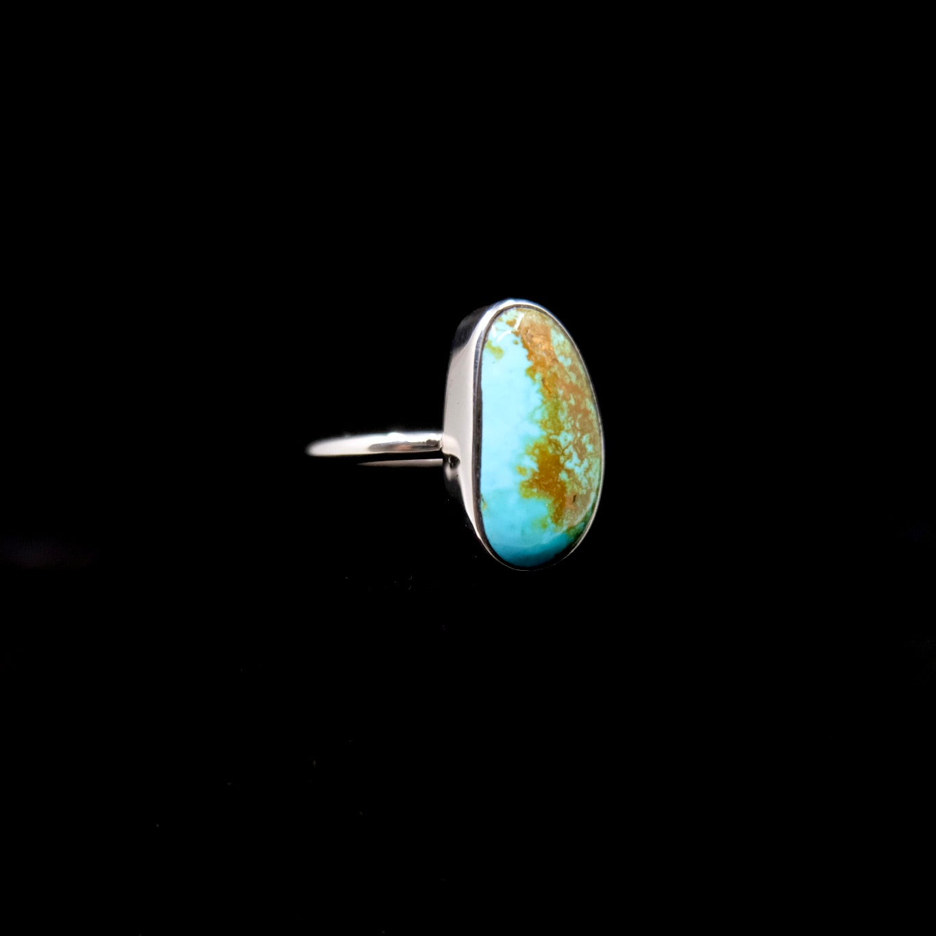 Stone Mountain Turquoise Ring {7}