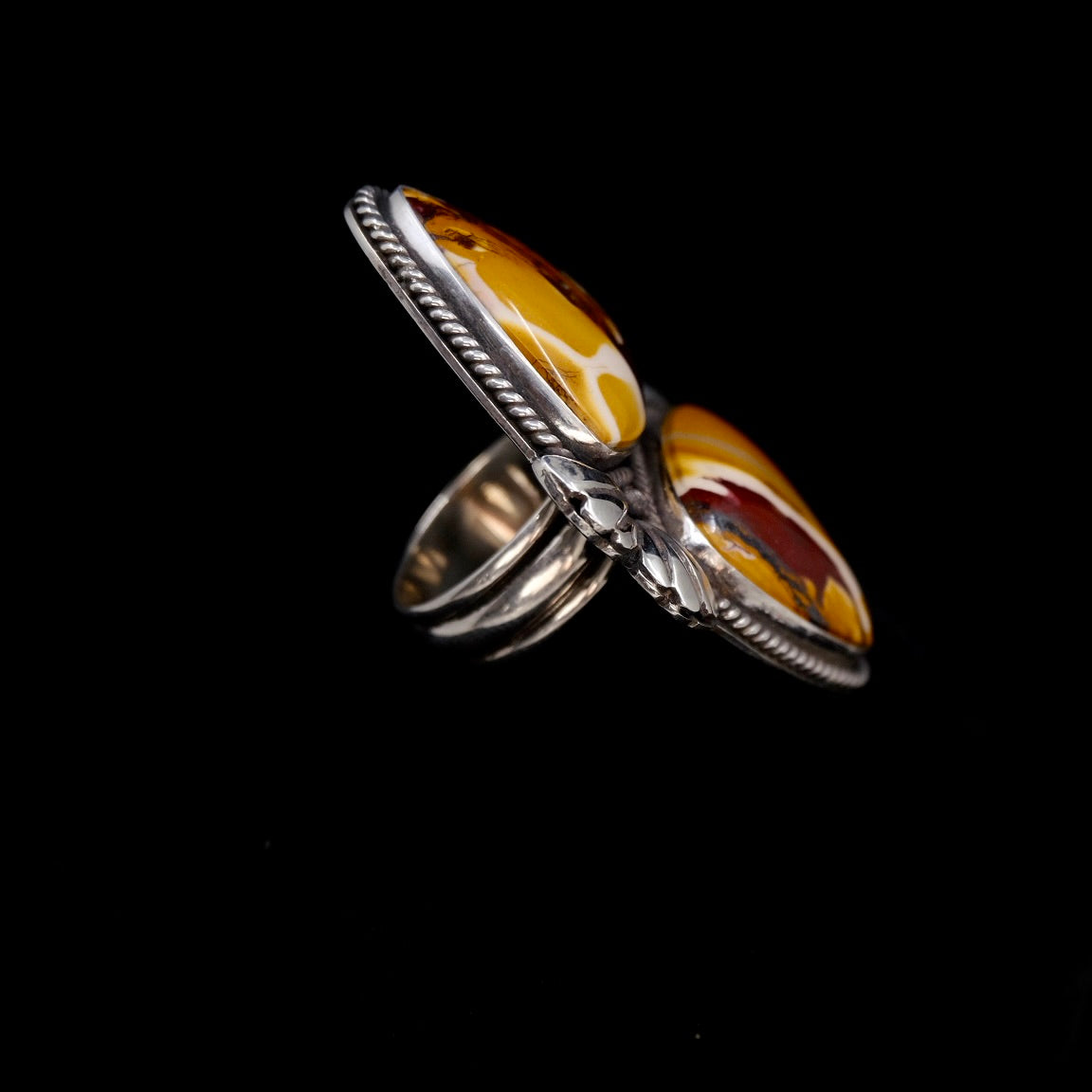 Custom Mookaite Jasper Statement Ring