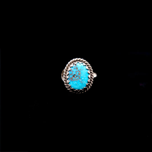 Kingman Turquoise Ring {6}