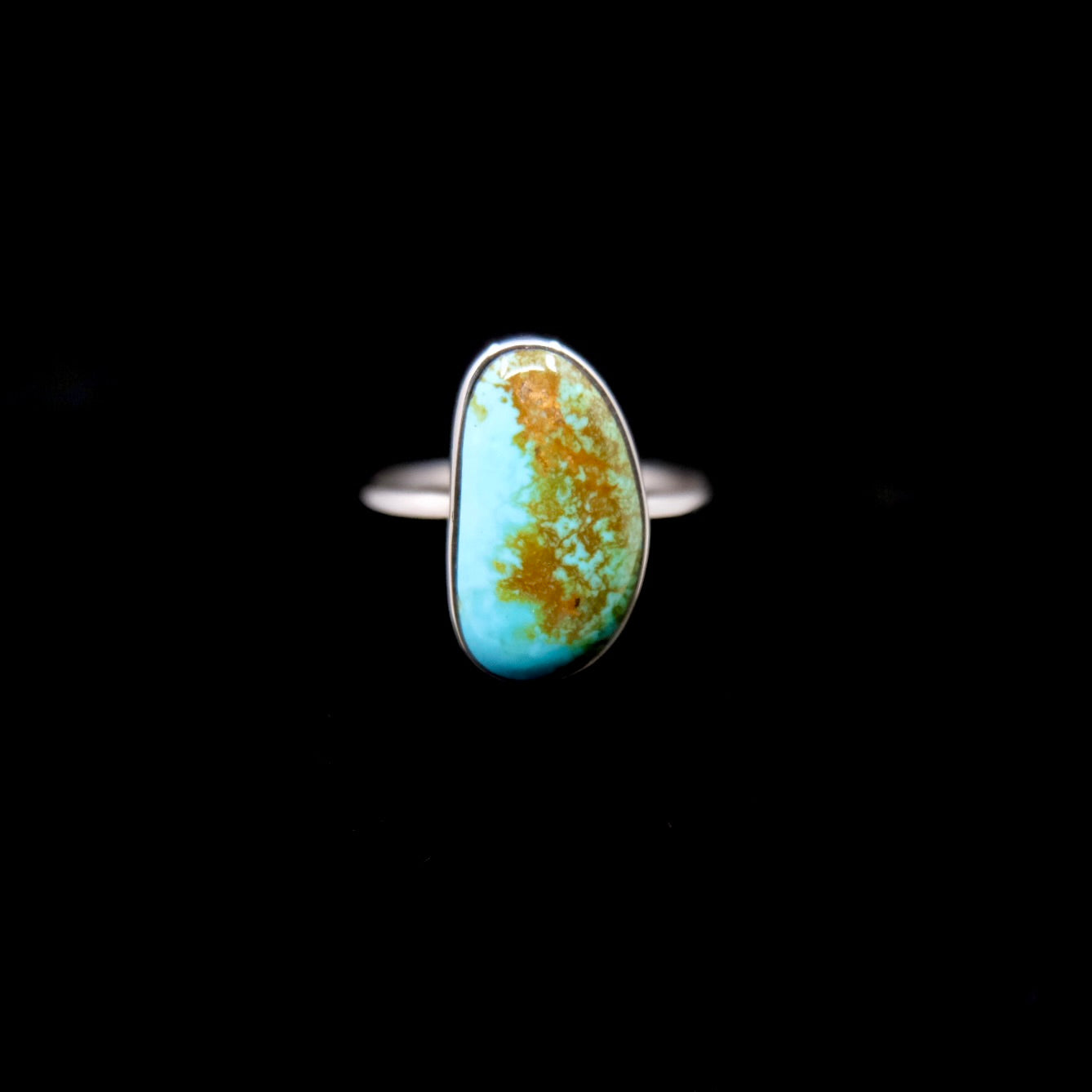 Stone Mountain Turquoise Ring {7}
