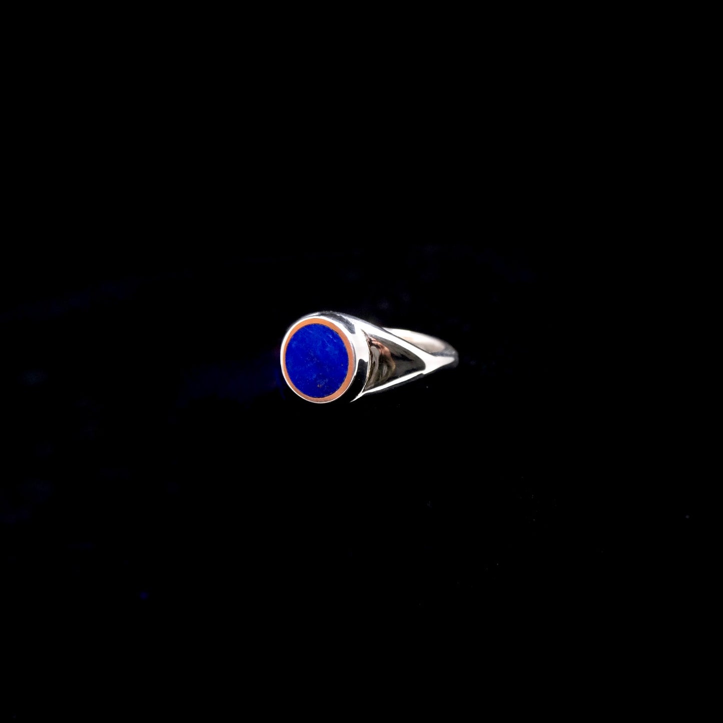Lapis Signet Ring {6}