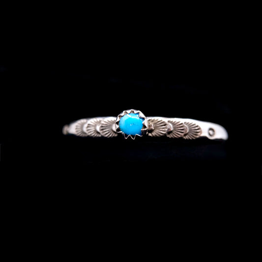 Kingman Turquoise Stacking Cuff {S/M}