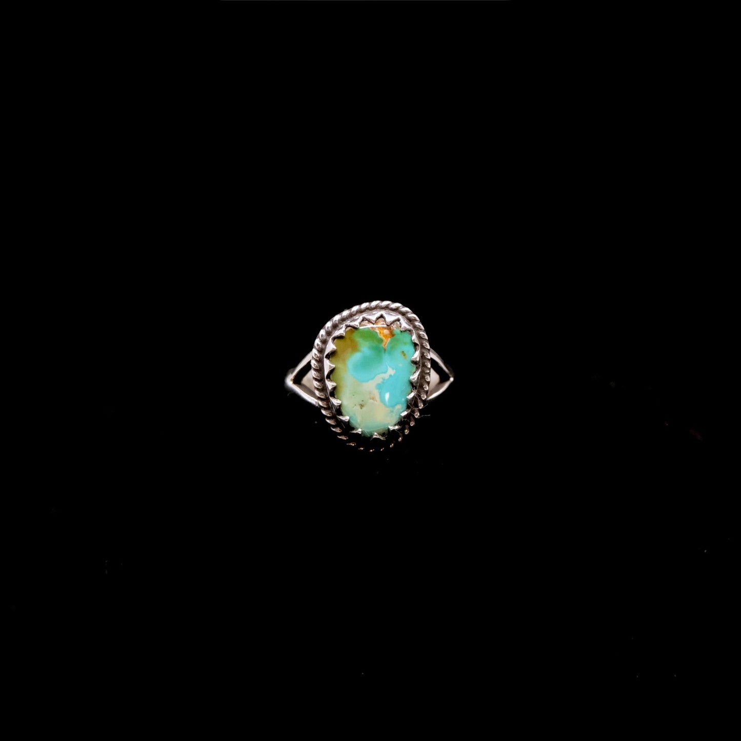 Stone Mountain Turquoise Ring {7.5}
