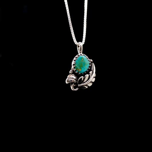 Stone Mountain Turquoise Bloom Necklace