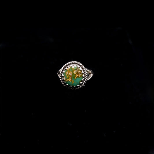 Stone Mountain Turquoise Ring {8}