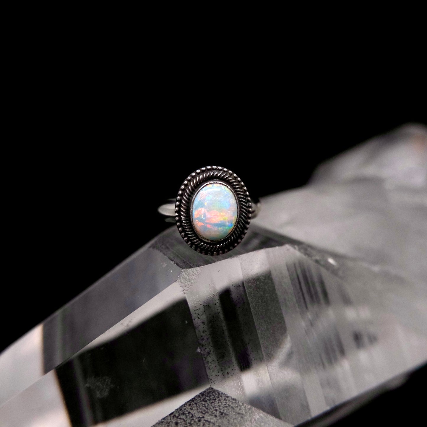 Australian Opal Ring {7}
