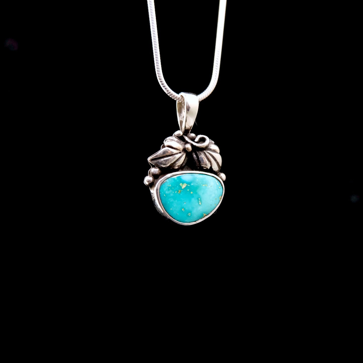 Stone Mountain Turquoise Bloom Necklace