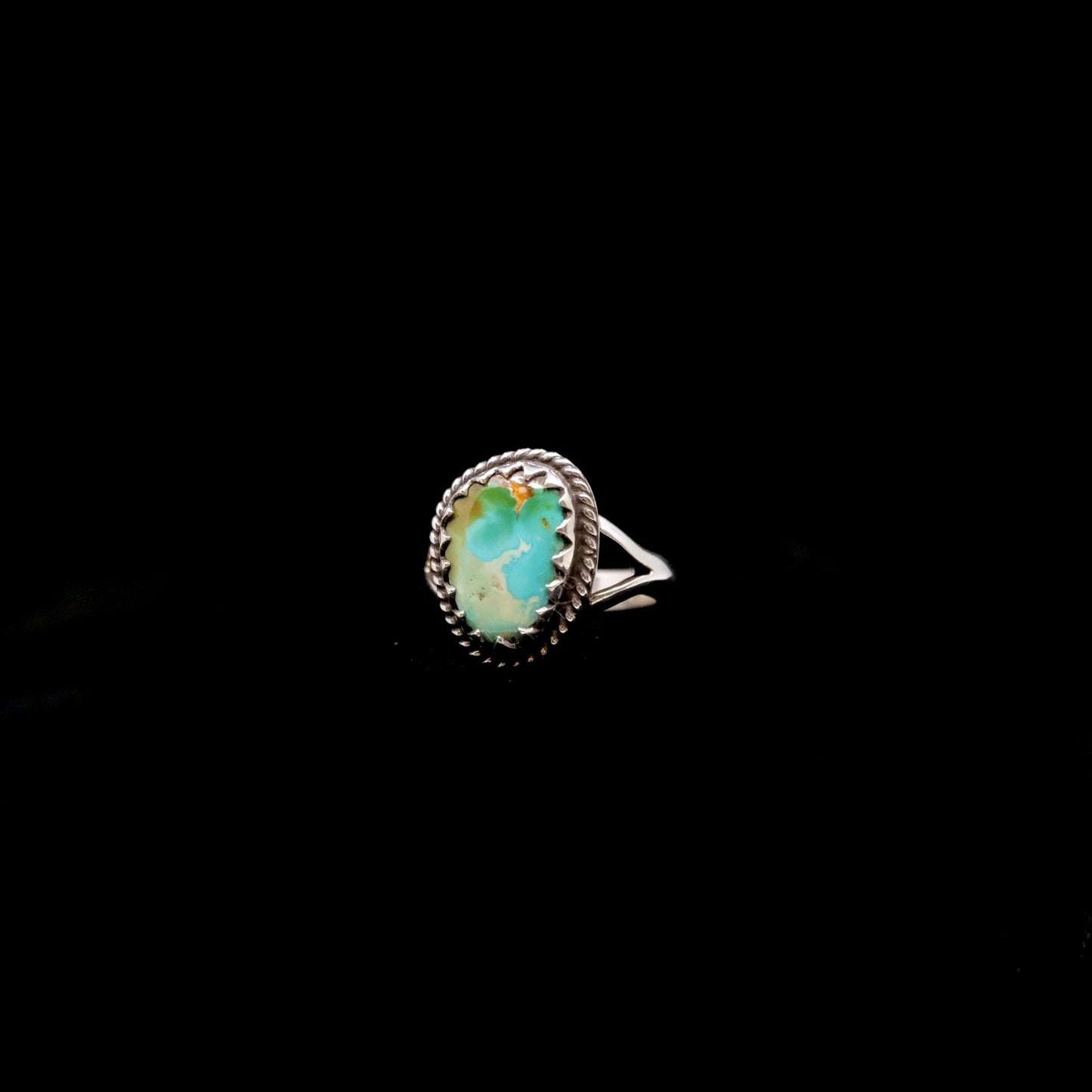 Stone Mountain Turquoise Ring {7.5}
