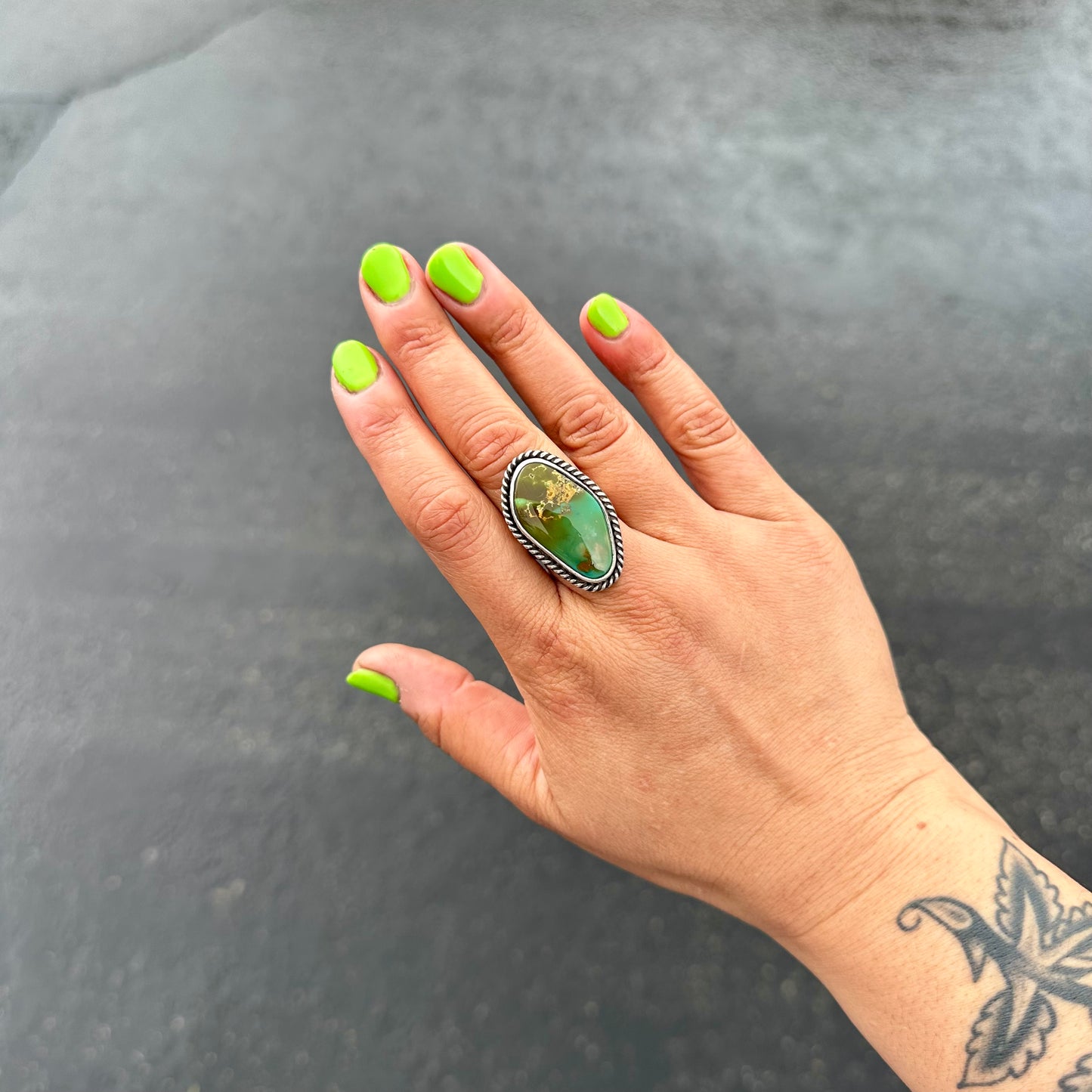 Stone Mountain Statement Ring {8}