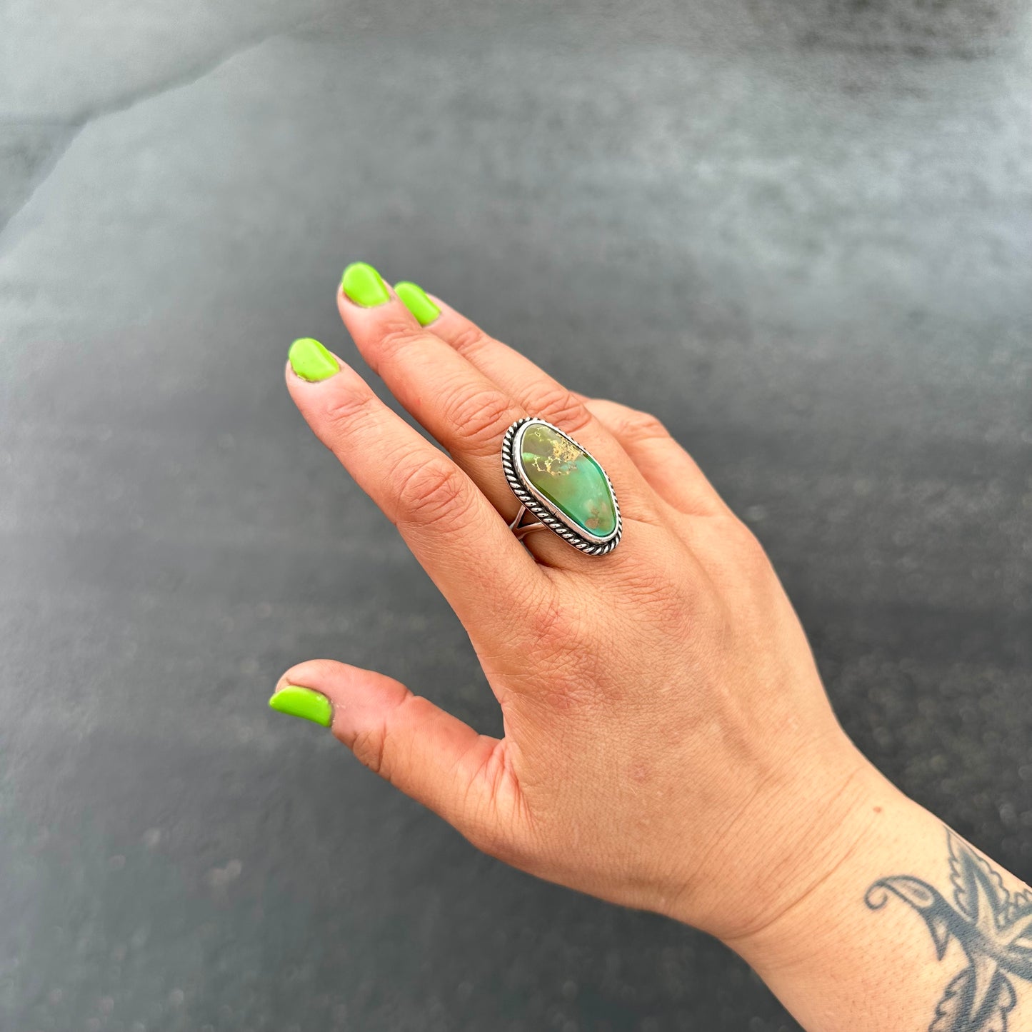 Stone Mountain Statement Ring {8}