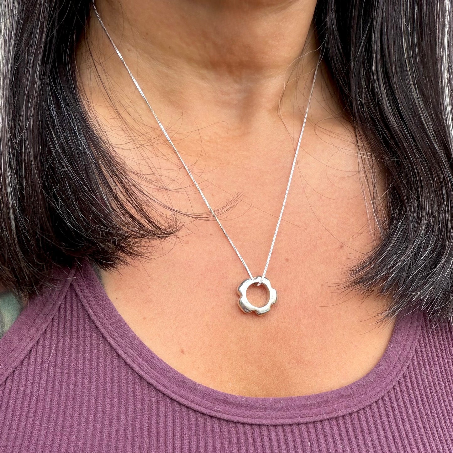 Flower Charm Necklace